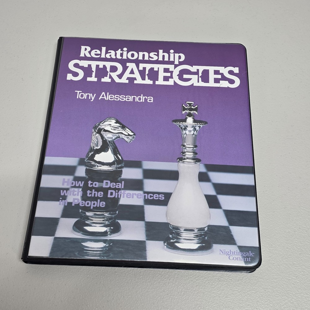 Tony Alessandra Relationship Strategies Cassette Program 6 Tapes Nightingale