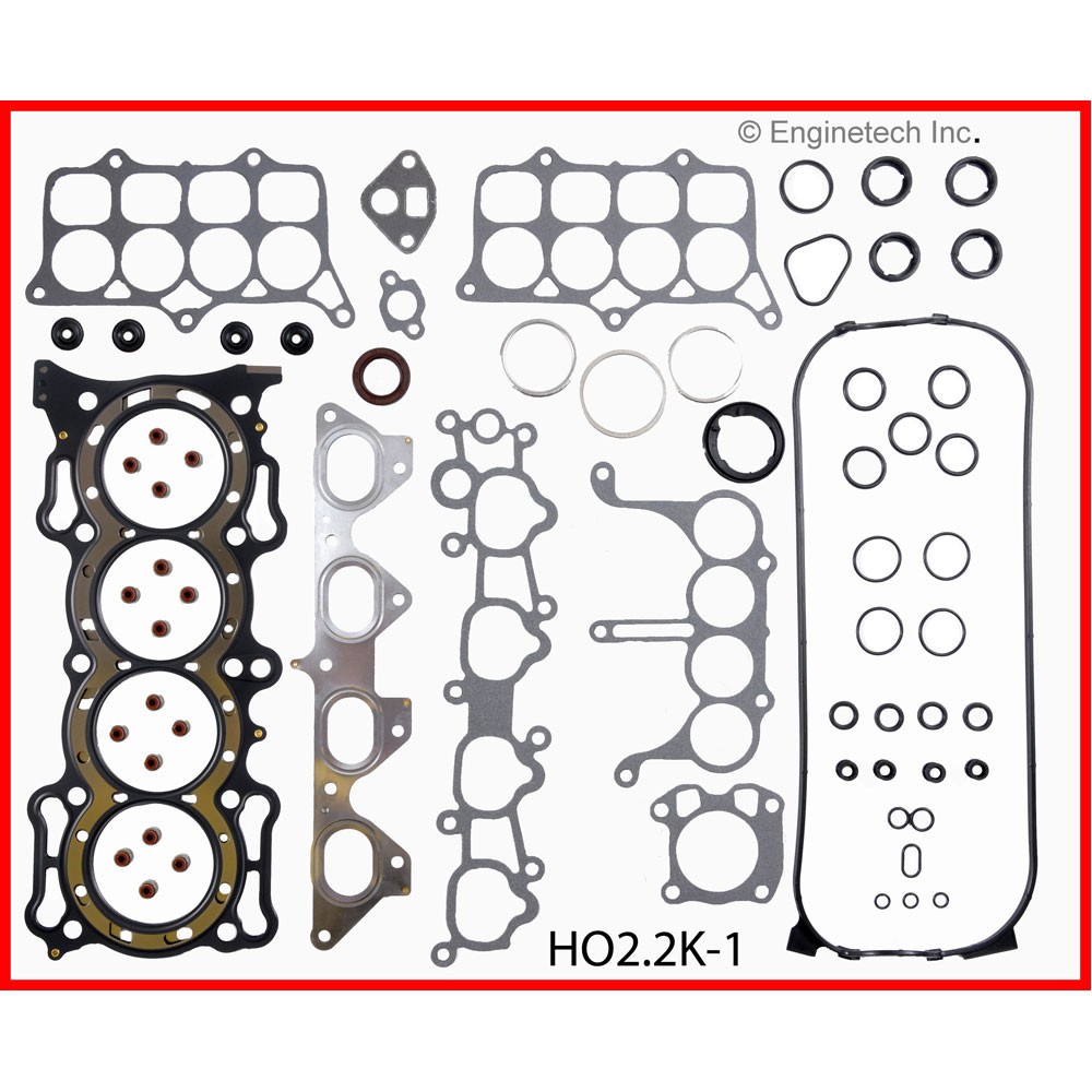 Enginetech Engine Gasket Set HO2.2K-1;