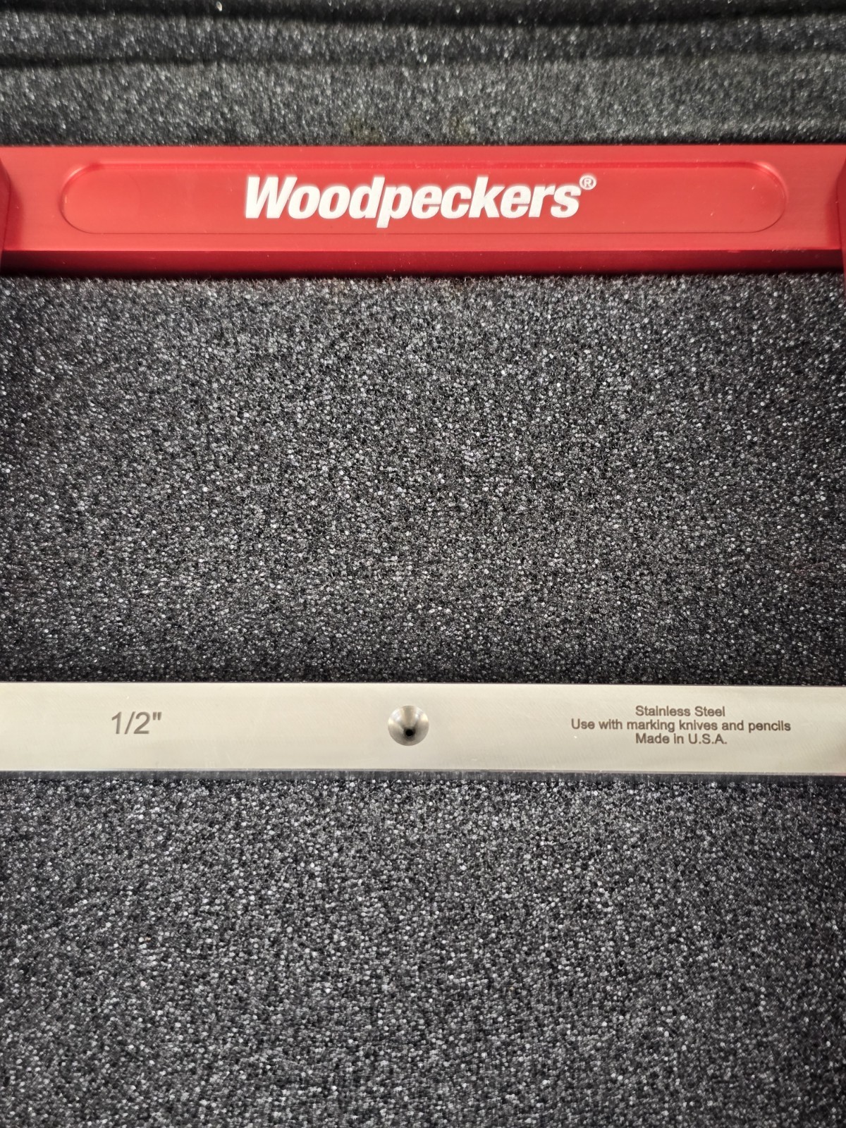 Woodpeckers MTXL Center Gauge Set One Time Retired Tool Wood Working USA Mint