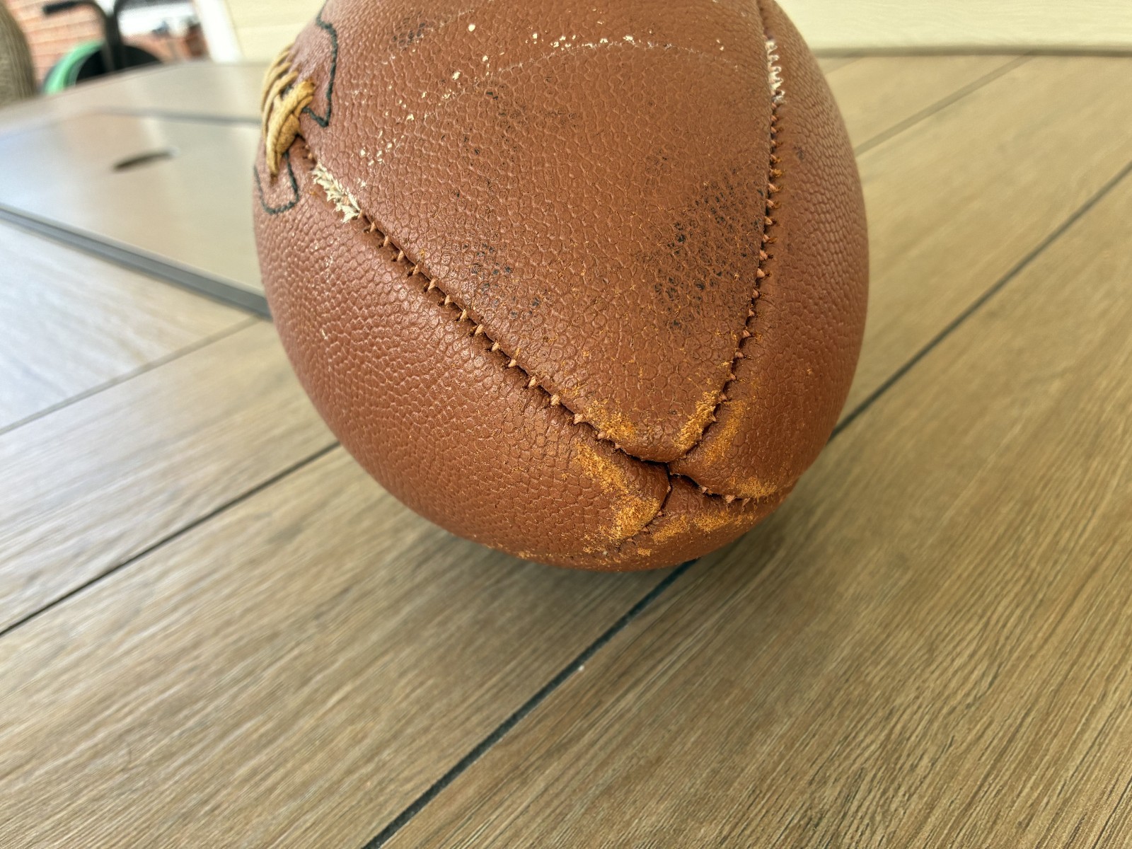 Vintage 1964 AFL American Football League Official Leather Football by Rawlings