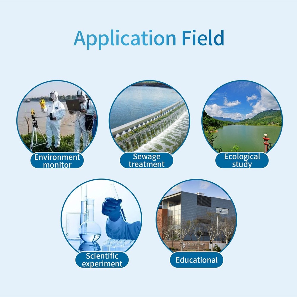 NANBEI E-201F pH Probe for Water, Electrode, Range 0-14, 5-60°C...