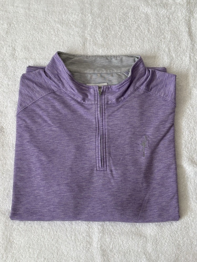Ghost Tree Old Macdonald Golf Course Peter Millar Quarter Zip Pullover Size XXL