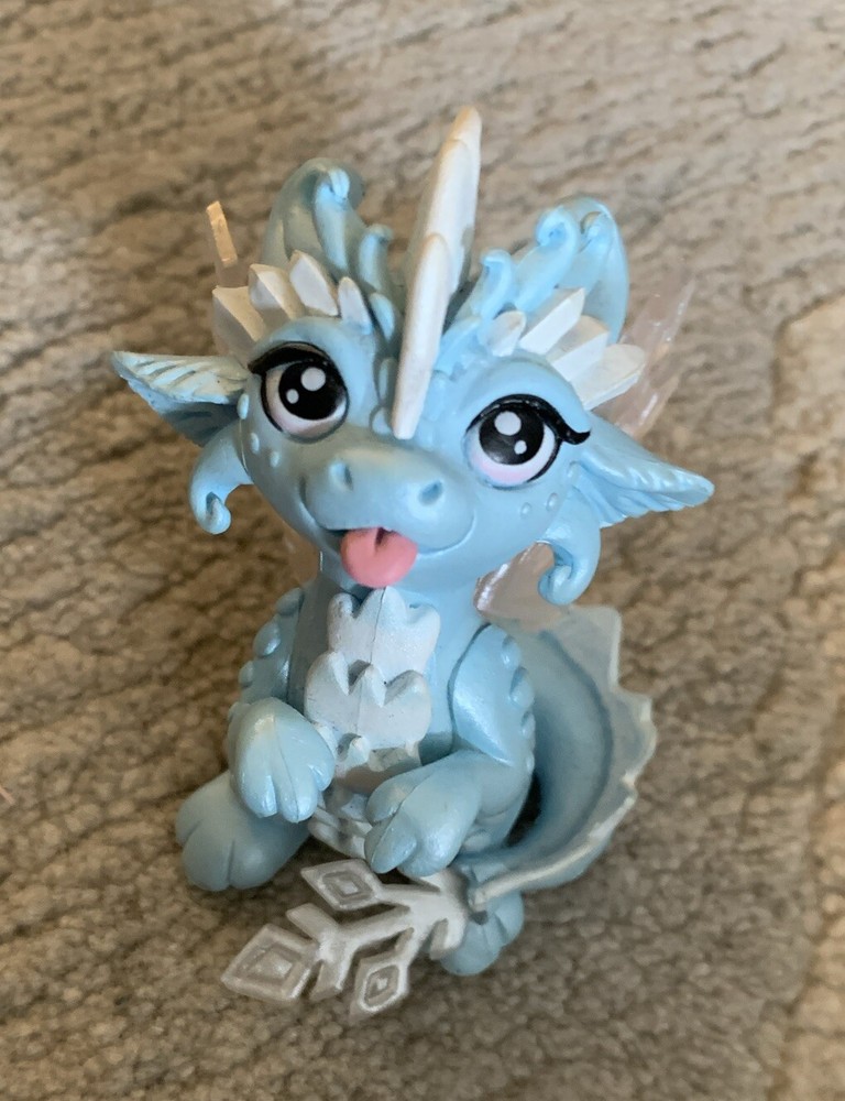 Dragons and Beasties - Flurry the elemental dragon RETIRED Blue