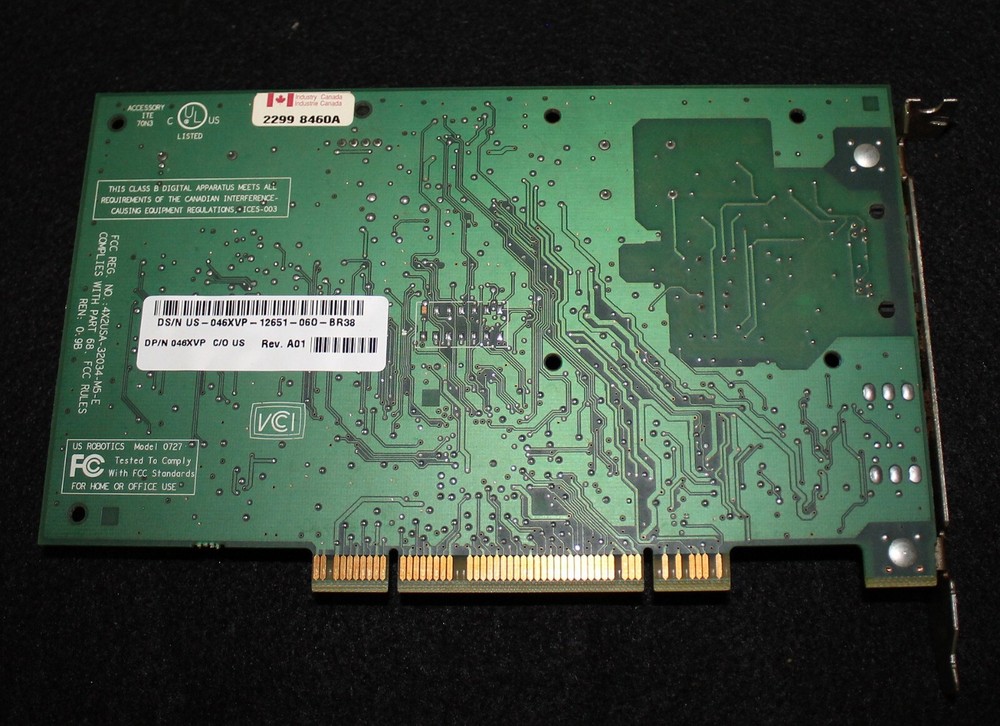 3COM US Robotics 56K PCI Modem 3CP3298-DEL
