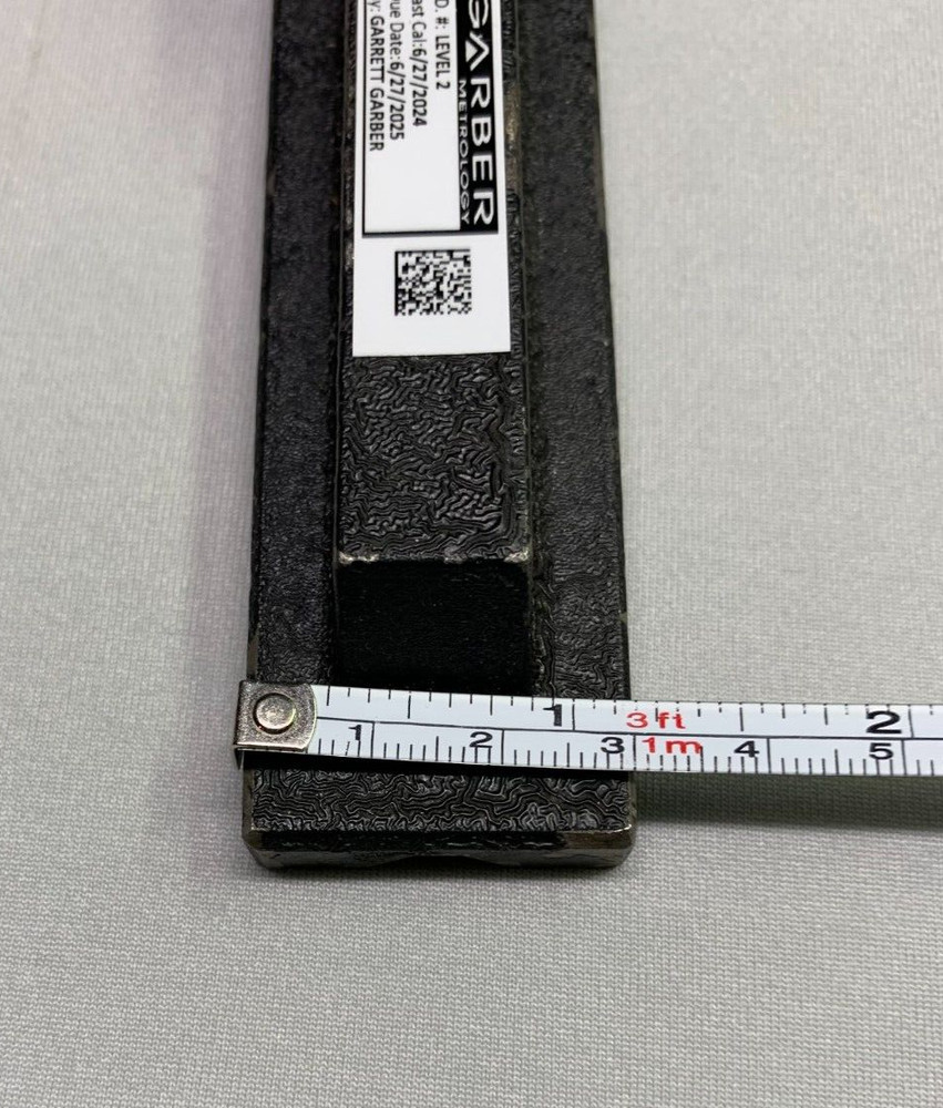 Unbranded Precision Machine Level, 12", Calibrated & Certified, .005"/ft