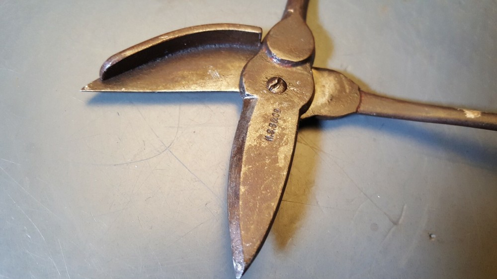 Vintage HSB & Co Candle Scissors Tool Made in Germany