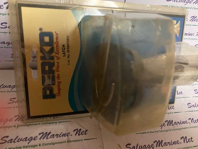 PERKO #0932DP2BLK Flush Latch (Non-Locking).