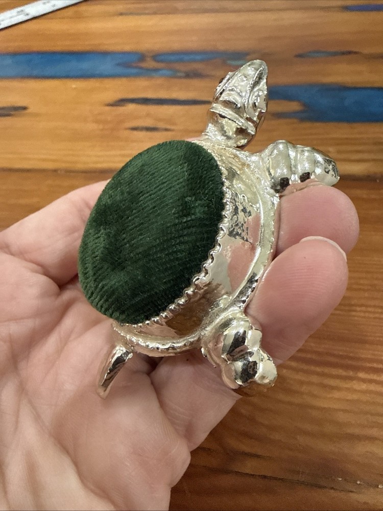 Vintage Animal Turtle Pin Cushion