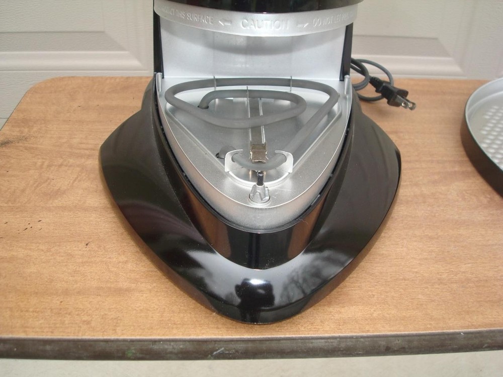 Presto Pizzazz Plus Rotating Pizza Oven 0343003 Dual Element Black Tested - Nice