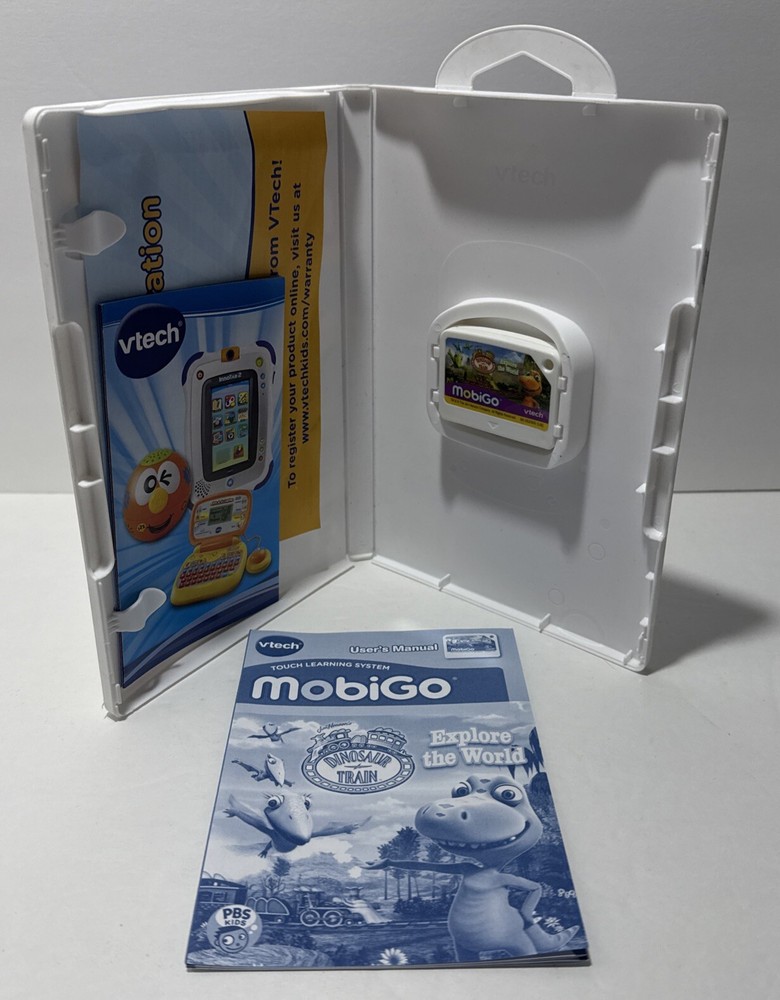 Vtech MobiGo Software Cartridge - Dinosaur Train- Explore The World BN5