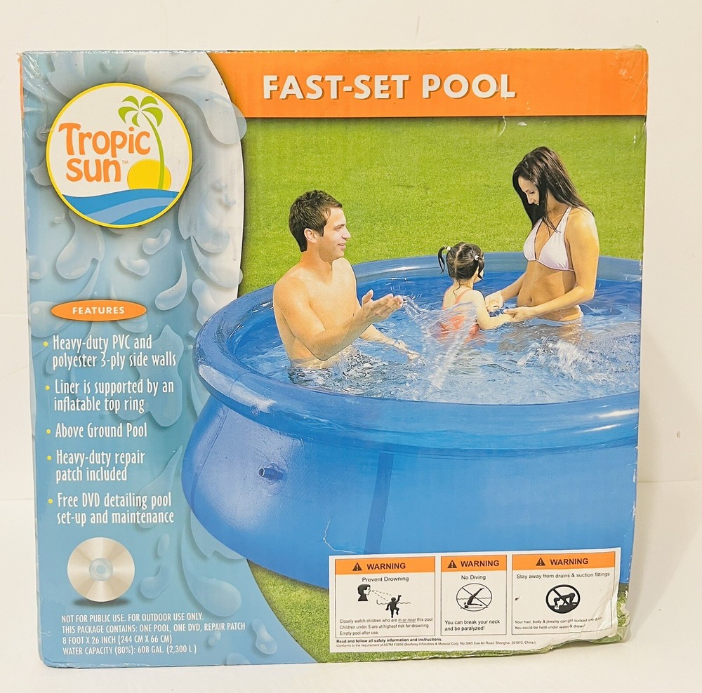 Tropic Sun Fast-Set Pool