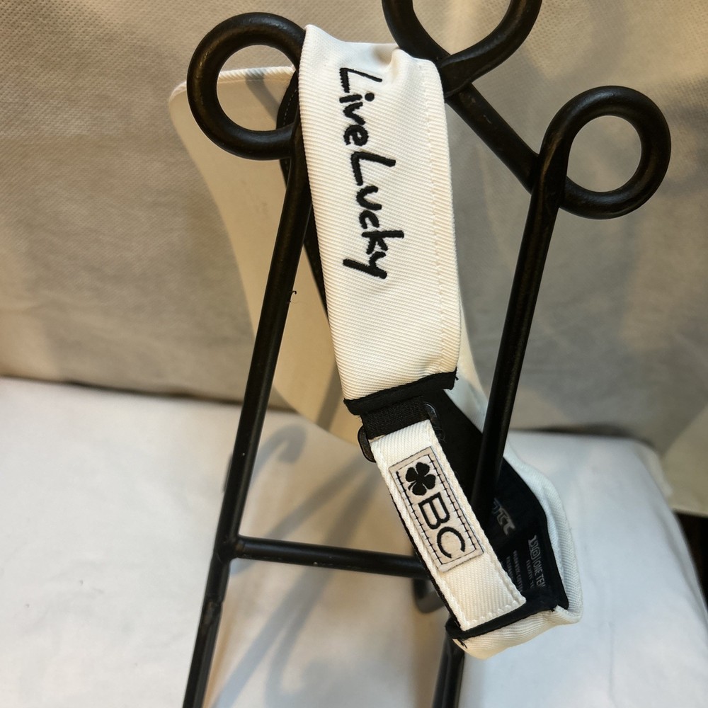 Black Clover x Topgolf White Golf Visor – Never Worn