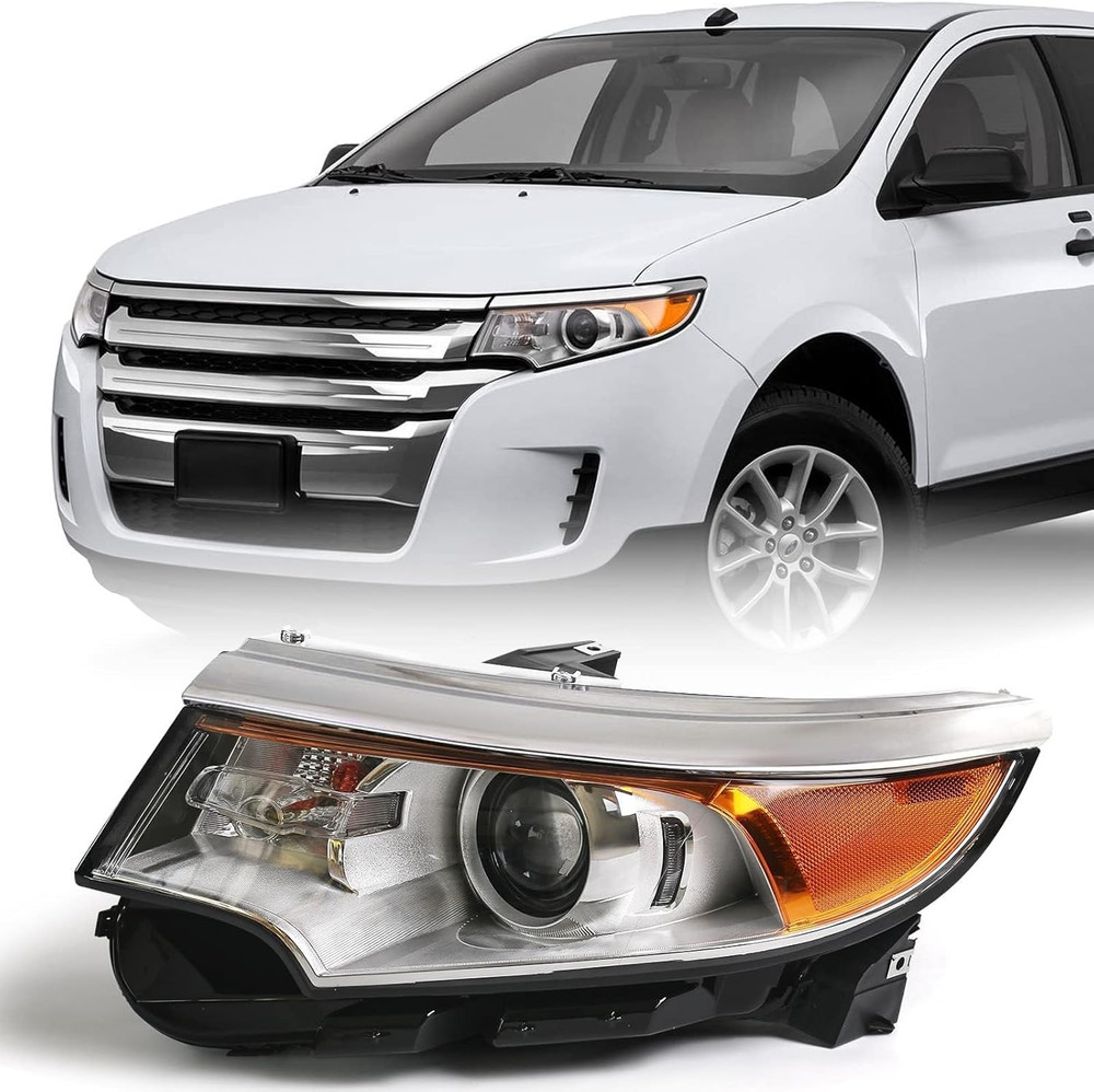 for Ford Edge Headlight Assembly 2011 2012 2013 2014 Halogen Replacement Project