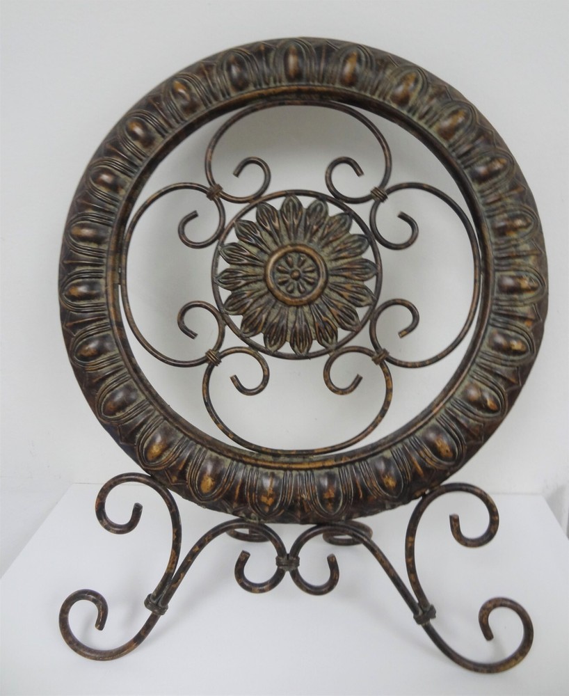 Vintage Brass Table Top Display