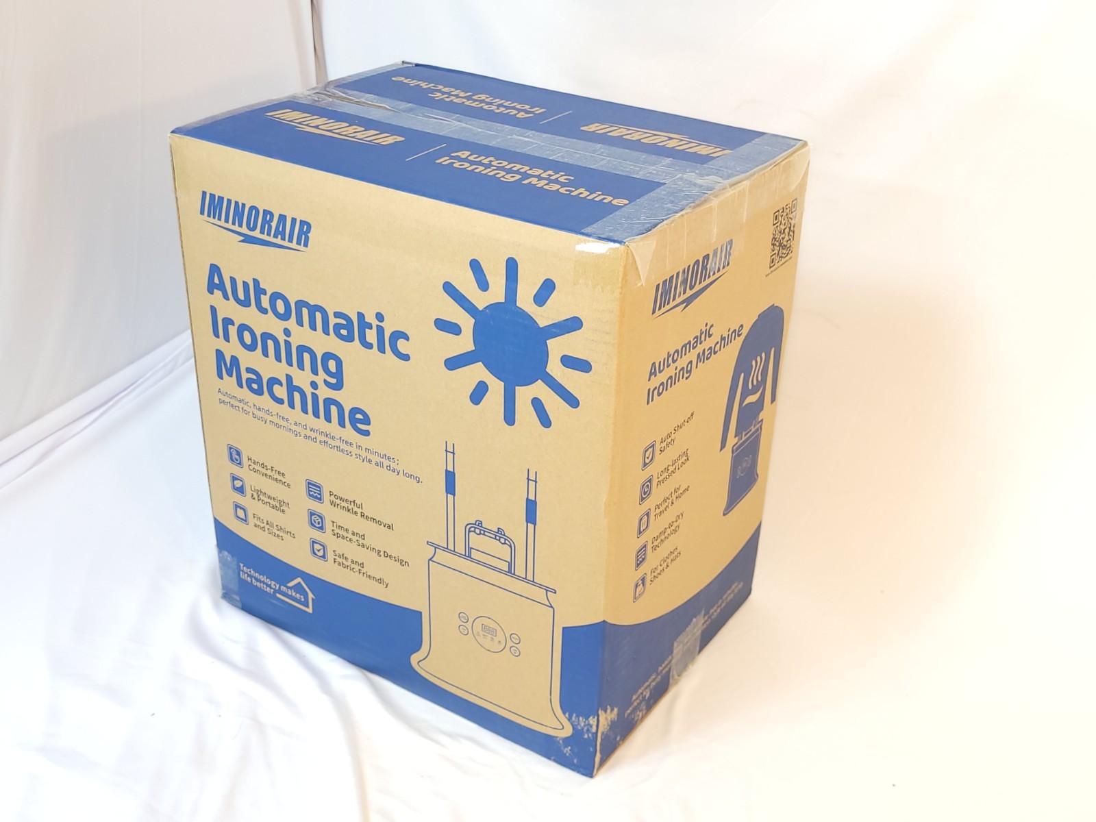 Automatic Hot Air Ironing Machine, Clothes Iron Steamer, Shirts Pant Shoes Socks