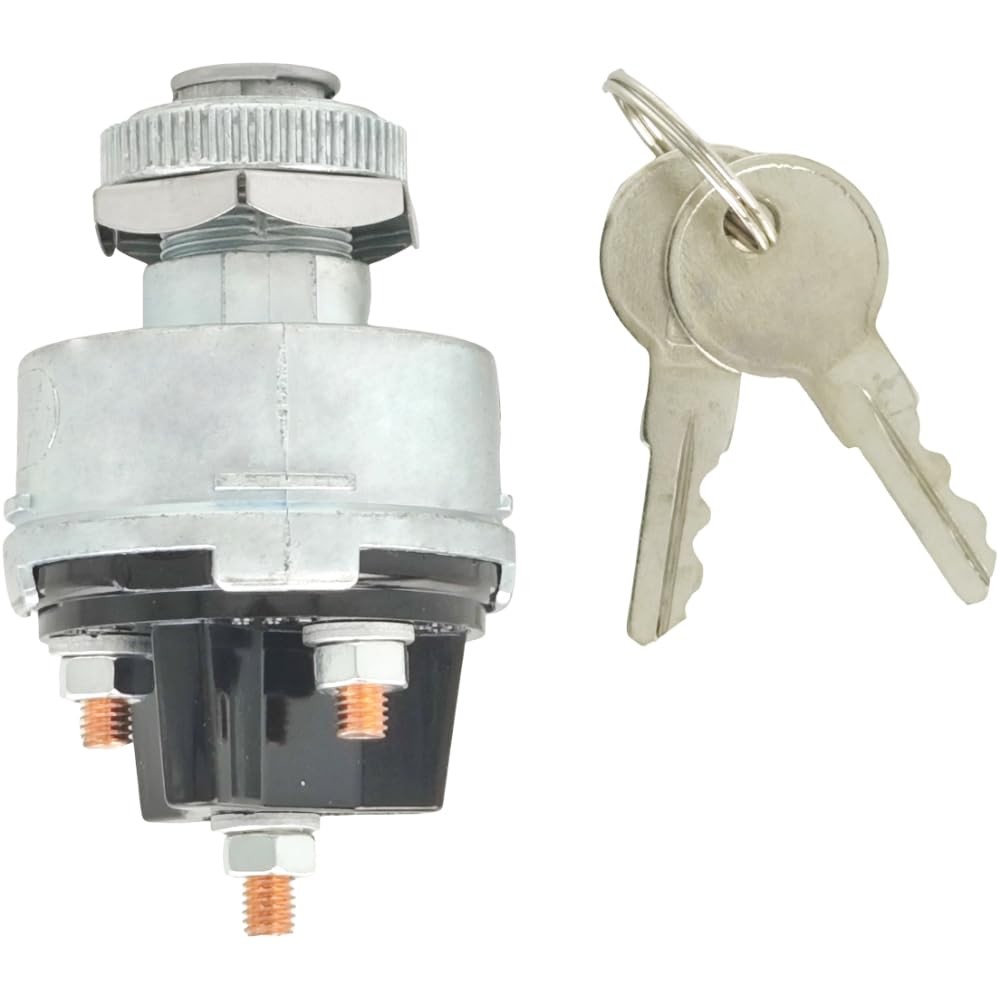 12V 4 Position Acc Off IGN (Start) Universal Ignition Key Switch for Trailer