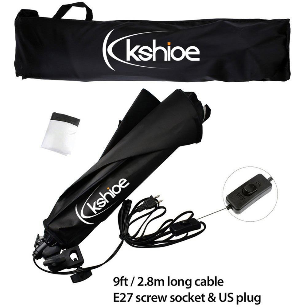 Studio Photography 2 Softbox Continuous Photo Lighting Kit w/ Carrying Bag