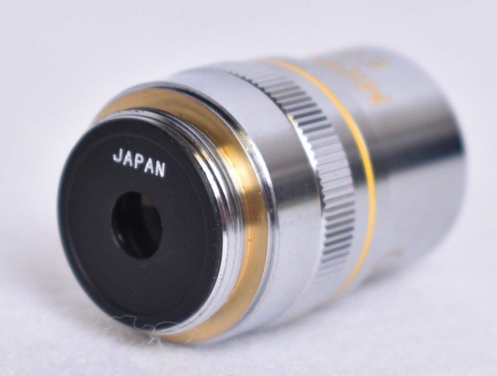 Edmund 10x Micro Plan DIN 10 0.25 Microscope Objective Lens