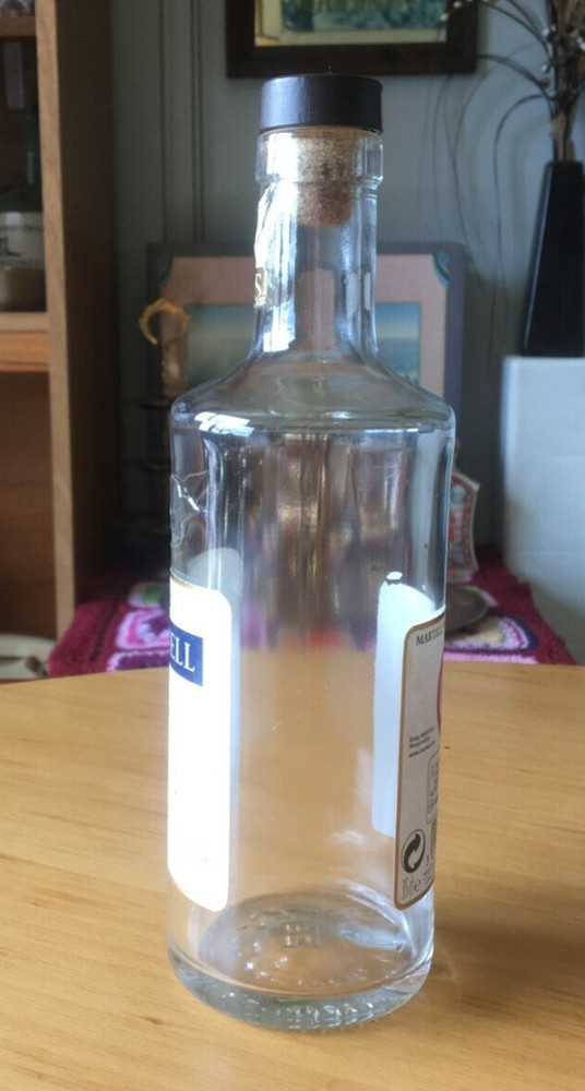 EMPTY MARTELL COGNAC 35CL BOTTLE
