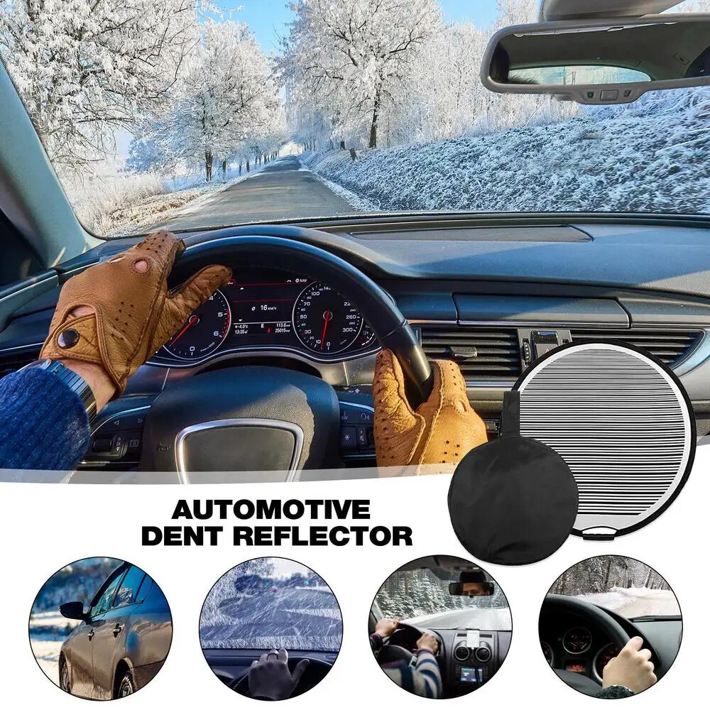 Flexible Foldable Lined Light Reflector Board Portable Dent Remover Testing Tool