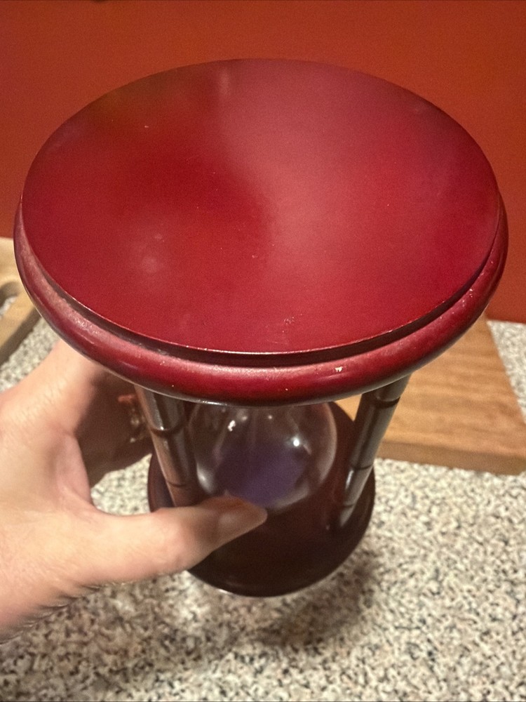 Hourglass Timer Purple Sand SH3