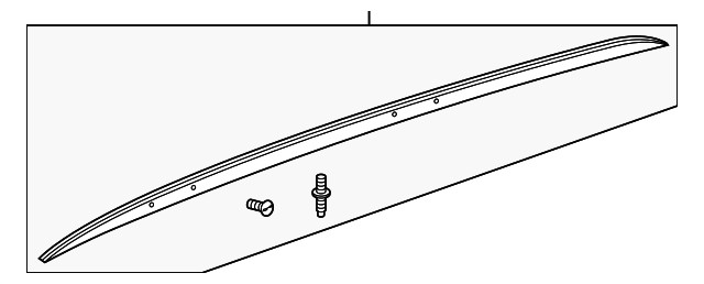 Genuine GM Side Rail 85514117