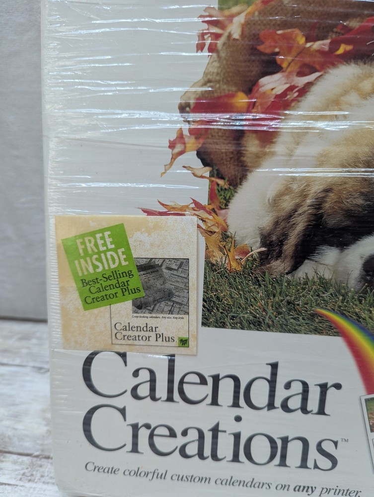 Calendar Creations Computer Software Vintage 3.5 Floppy