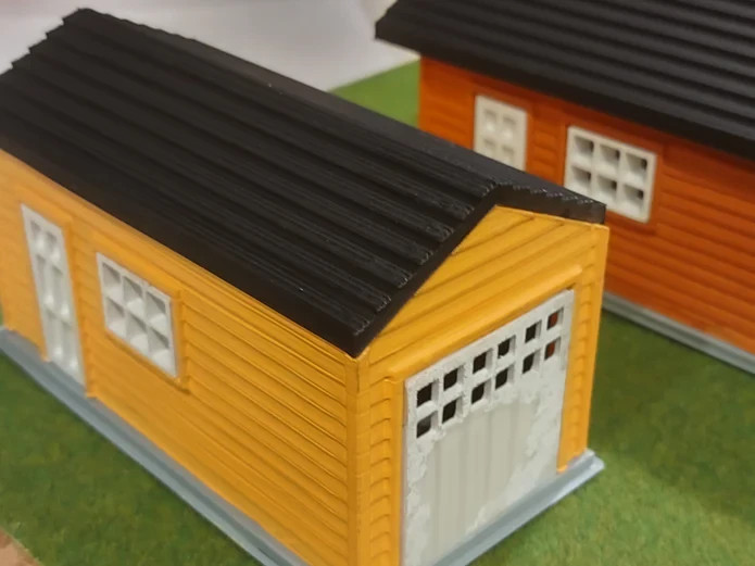 G Scale Single Car Garage