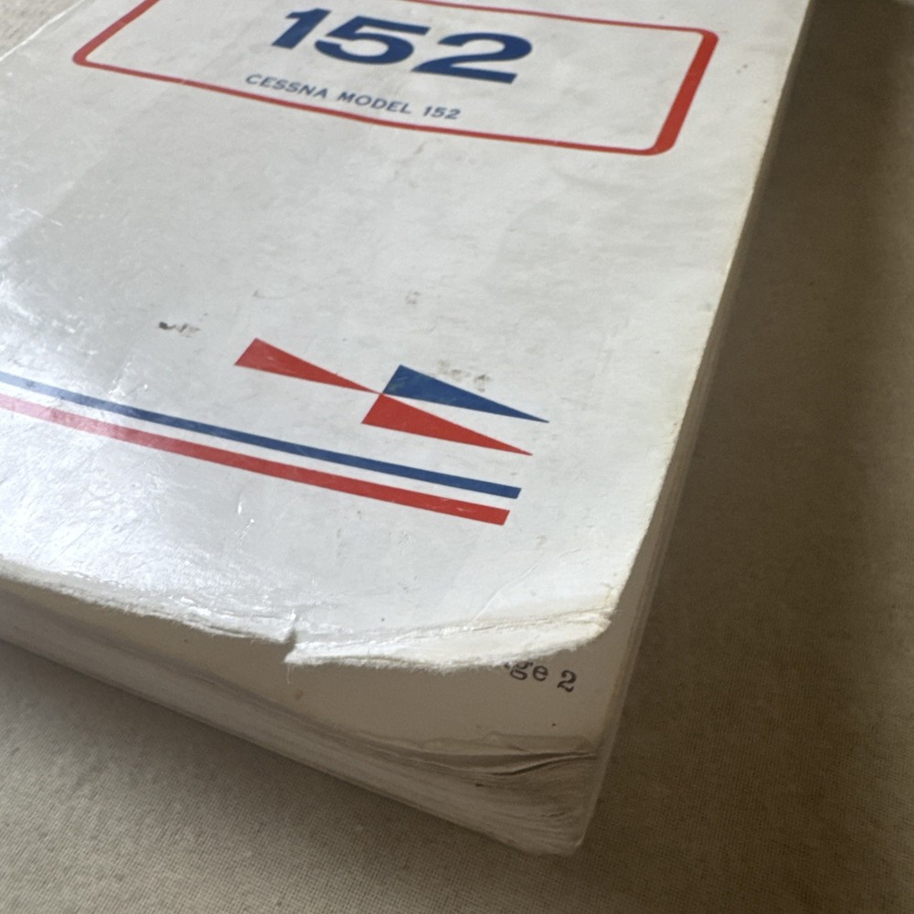 1978 Cessna Model 152 Pilot's Operating Handbook