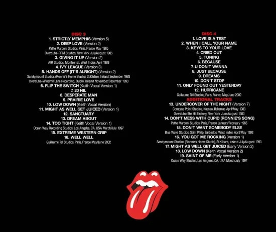 ROLLING STONES / FULLY FINISHED STUDIO OUTTAKES : EXPANDED NEW EDITION 4CD