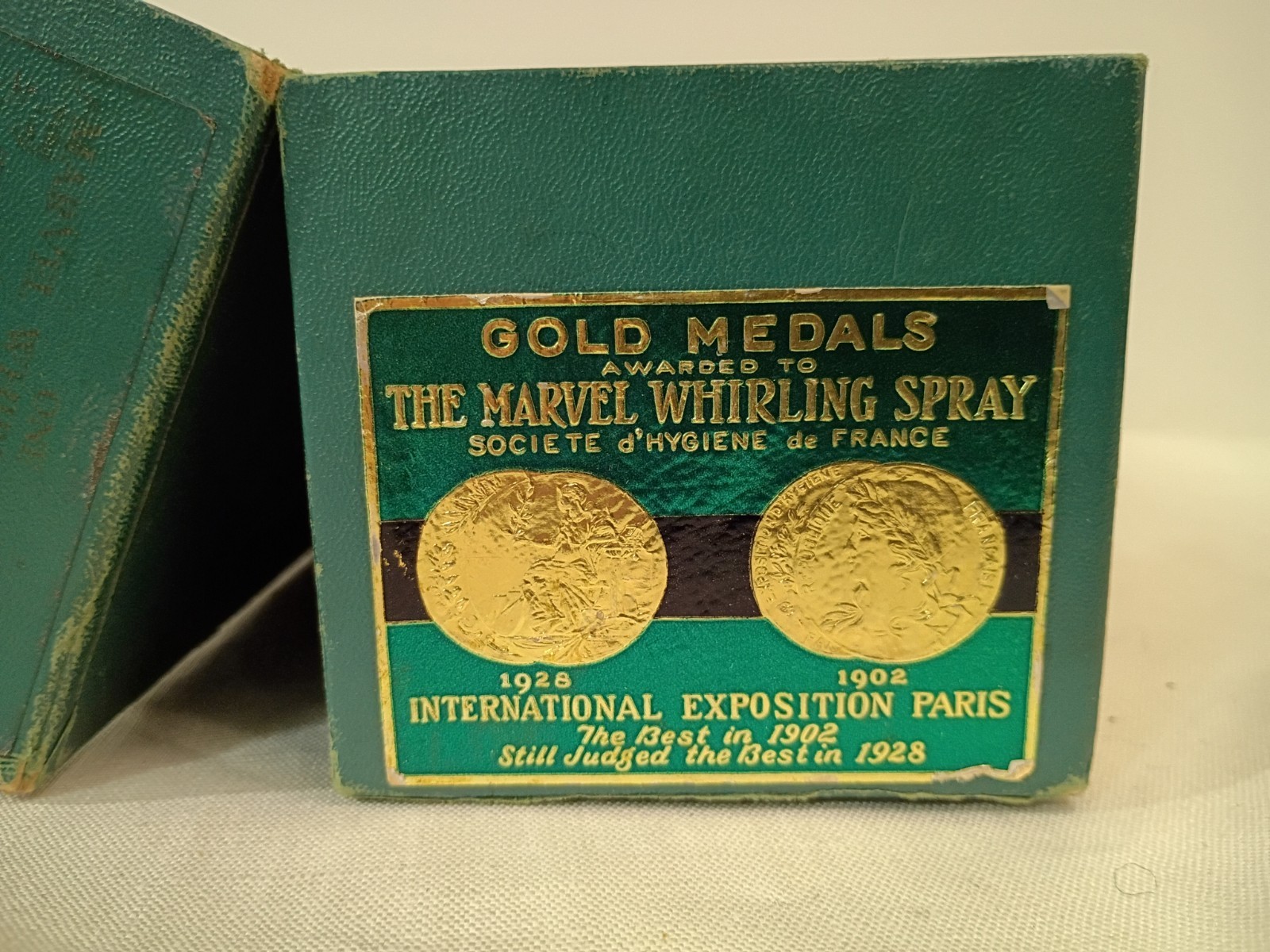 Vintage Marvel Whirling Spray Douche Bulb Syringe.