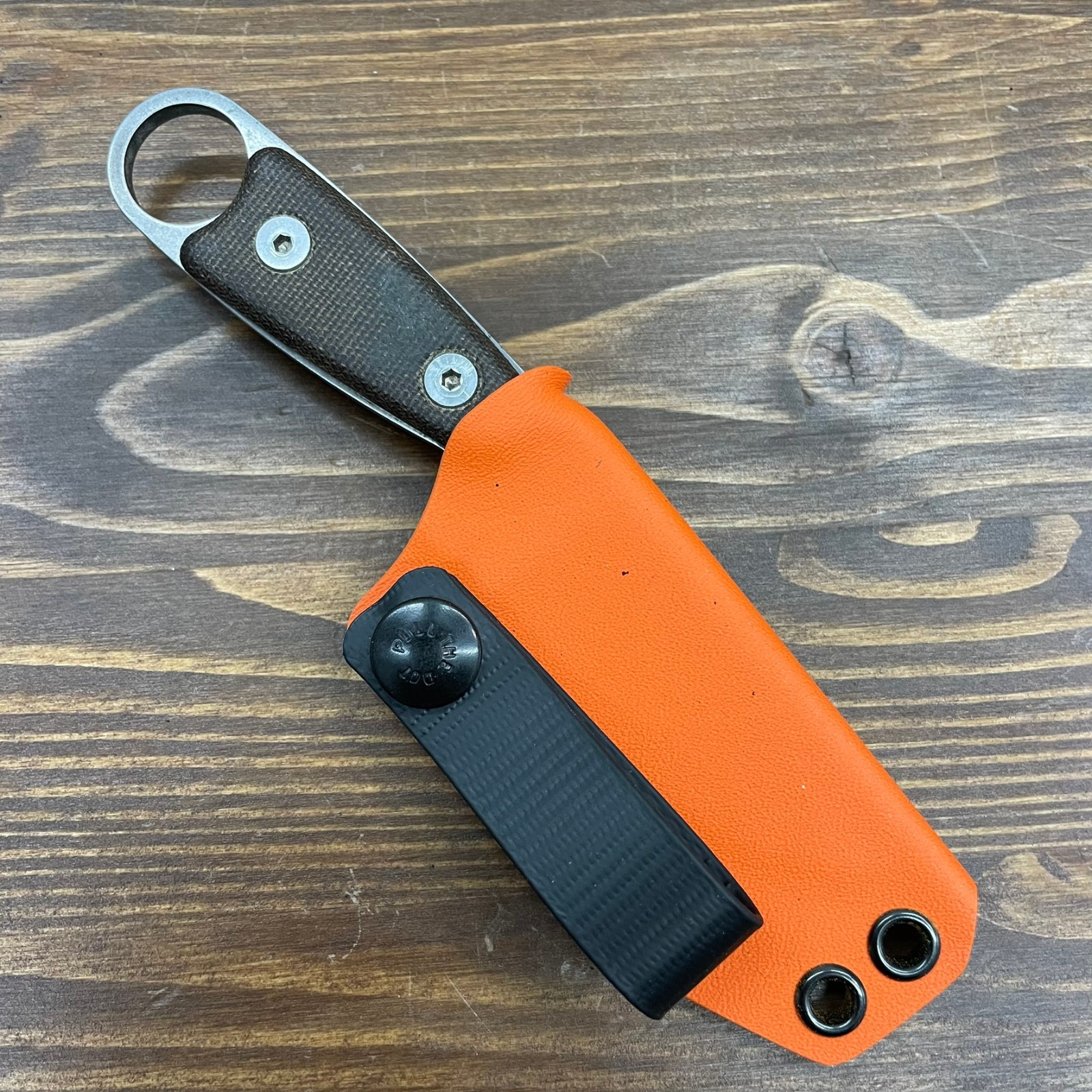 IWB Soft Loops Pull-The-Dot Snaps Pair Scout Carry Kydex Holsters