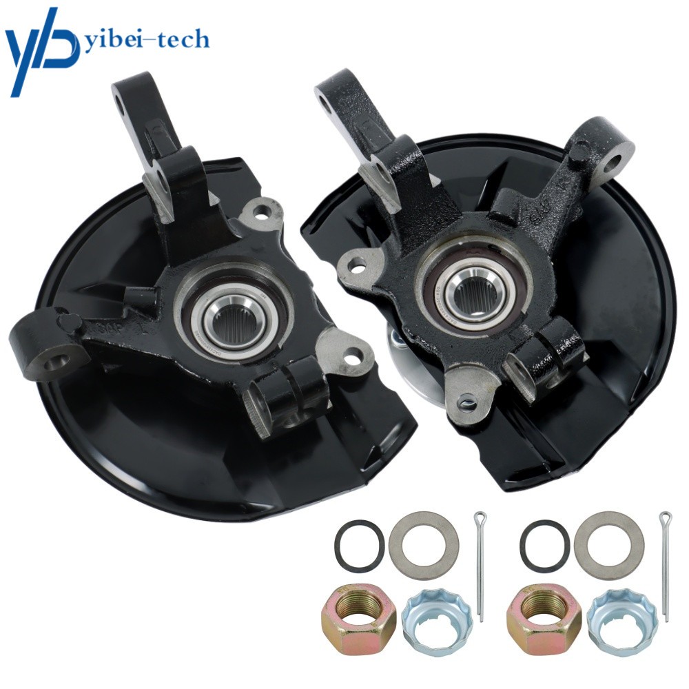 Front L & R Steering Knuckle & Hub Bearing Assy For Mitsubishi Outlander 2007-18