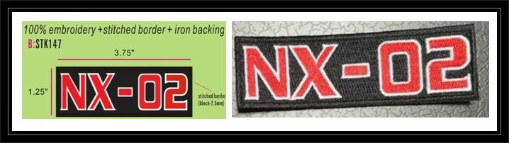STAR TREK NX-02 PATCH - STK147
