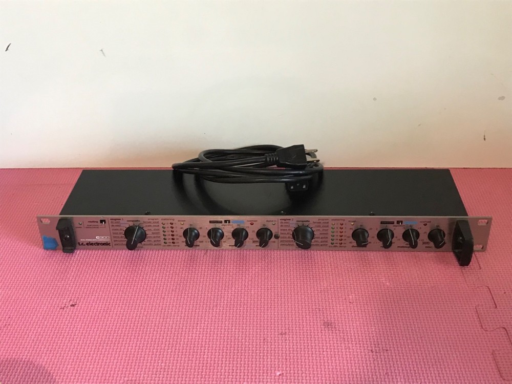 Tc Electronic C300 Dual Stereo Gate Compressor tested / working