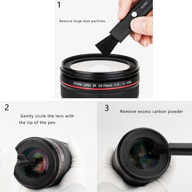 Durability Aluminum Body Camera Maintenance Tool With Replaceable Carbon Tip