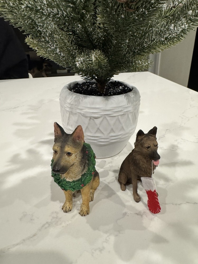 German Shepherd Dog Figurines