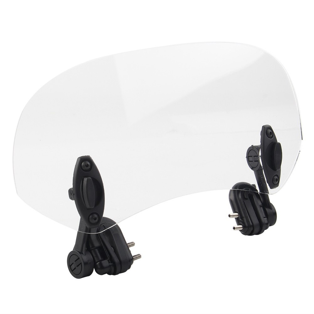 Clip-On Windshield Extension Spoiler Windscreen Deflector Adjust Universal US