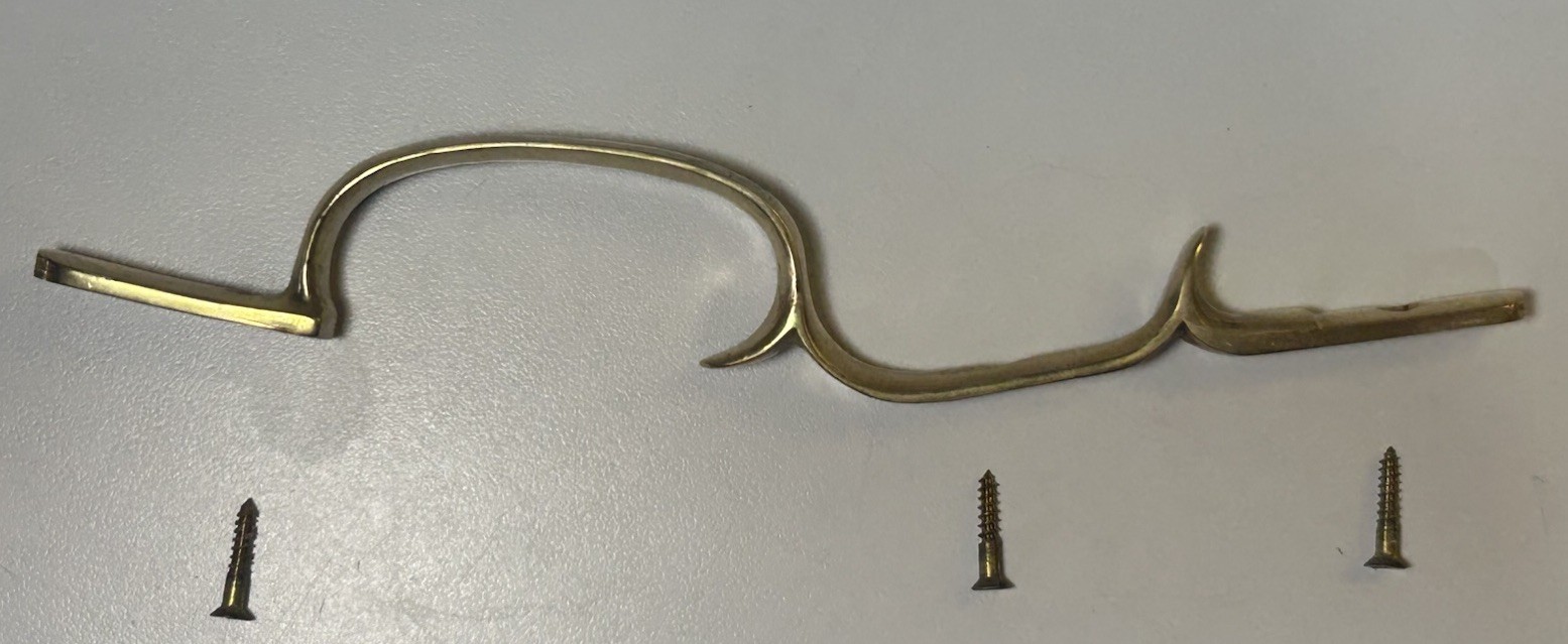 Ultra-Hi Miroku Kentucky Sidelock Muzzleloader Brass Trigger Guard W/ Screws