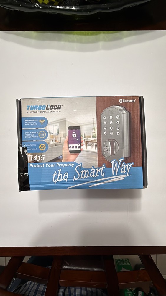 TurboLock TL115 Bluetooth-Enabled Smartbolt