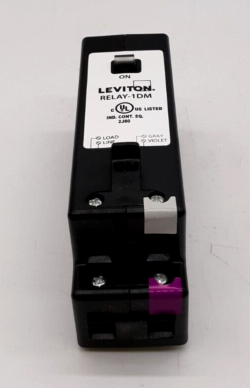 Leviton RELAY-1DM Greenmax 1 Pole Latching Relay