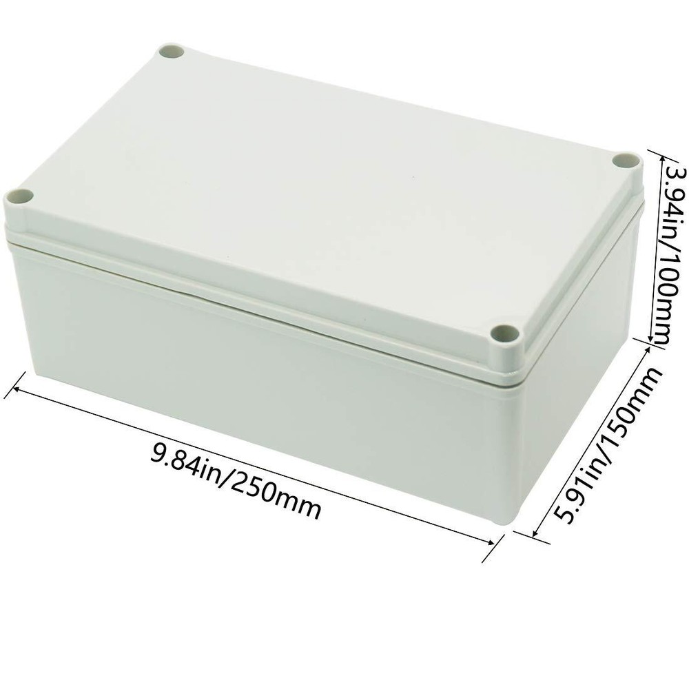 Junction Box ABS Plastic Dustproof Waterproof IP67 Junction Boxes Universal E...