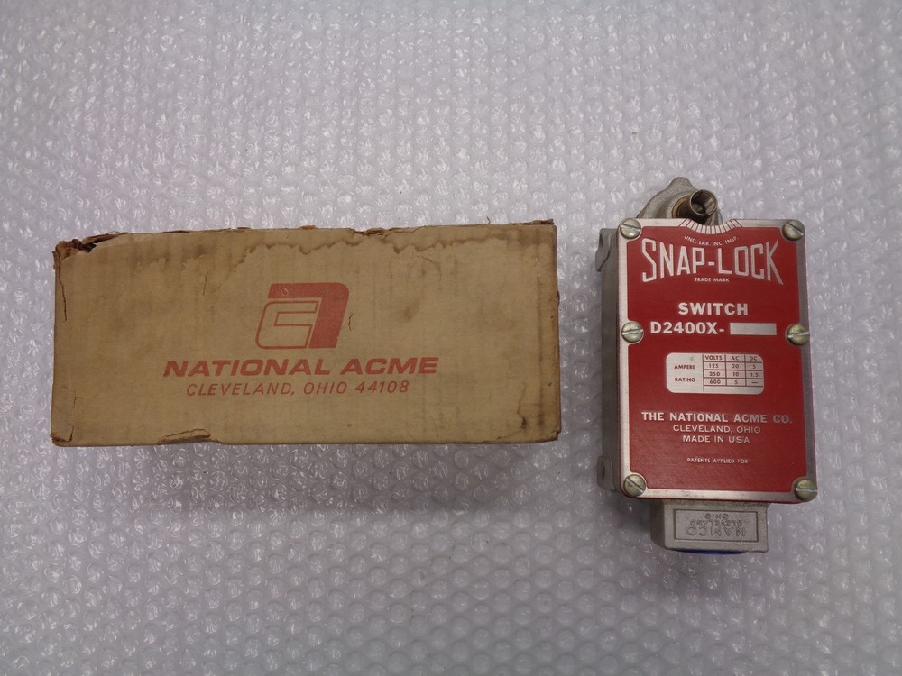 NATIONAL ACME D2400X LIMIT SWITCH NSMP