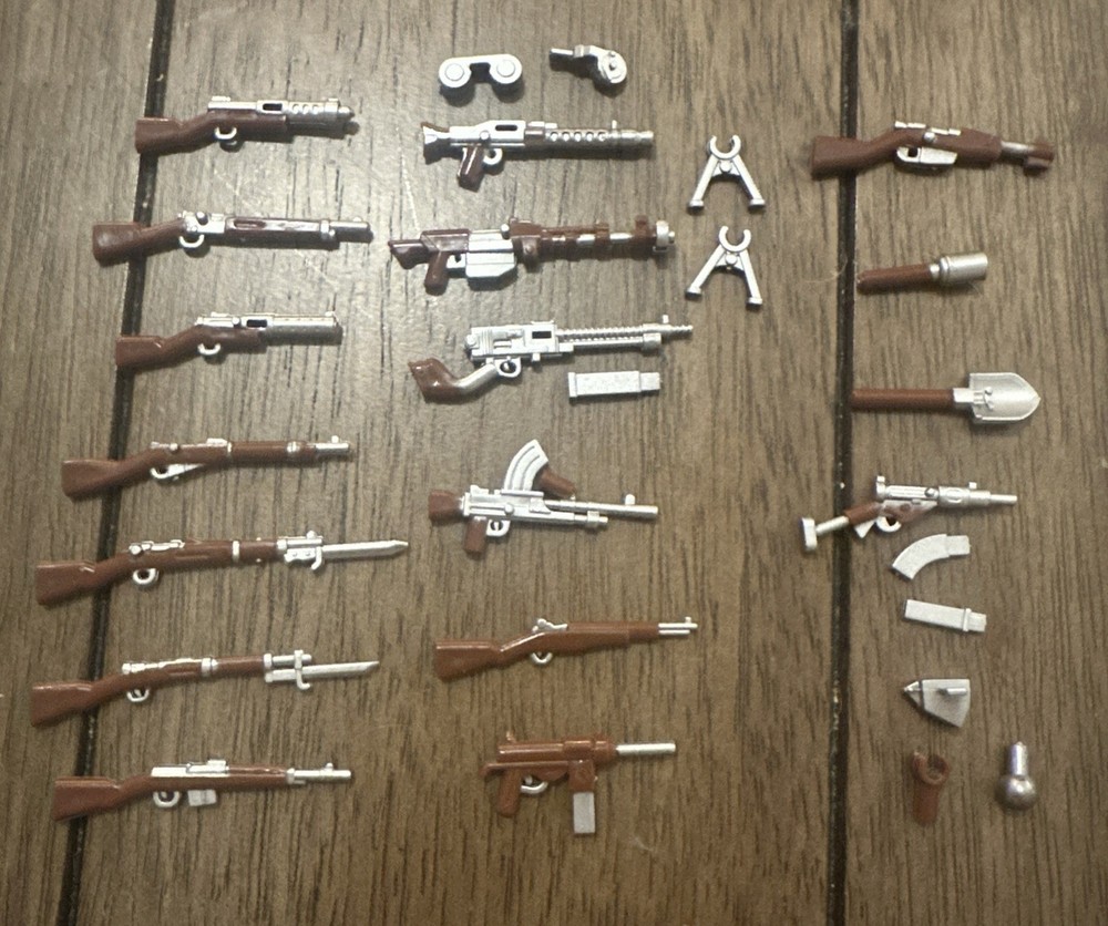 WW2 Weapons Pack Made for LEGO® Minifigures