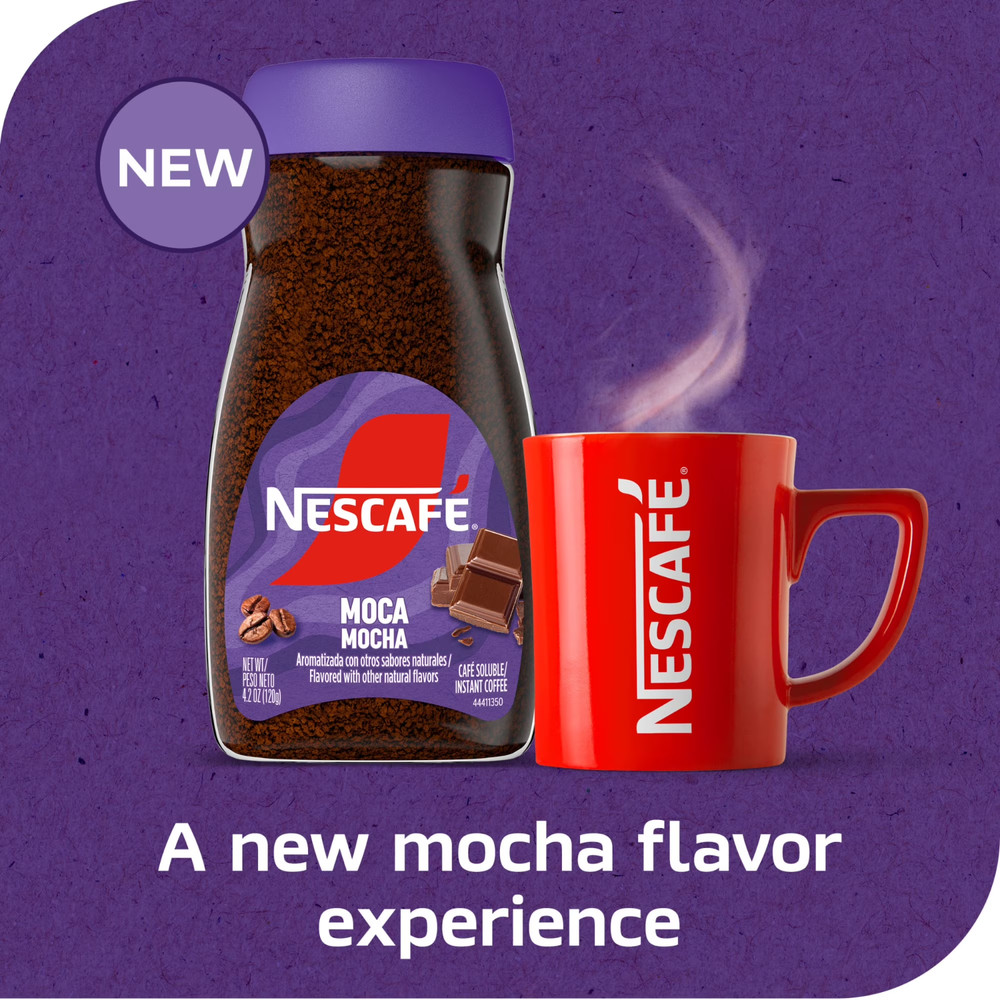 NESCAFÉ Mocha Instant Flavored Coffee, 4.2 Oz