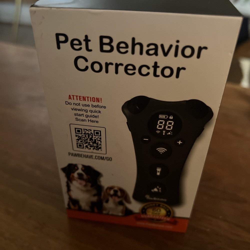 PawBehave Humane Pet Behavior Corrector (Open Box- only tried it once