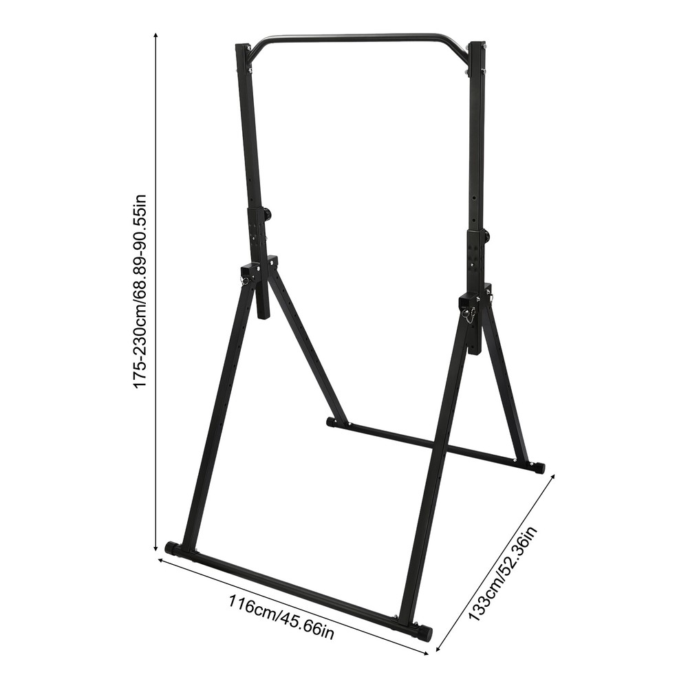 Triangular Pull Up Station Pull Up Bar Adjustable Strength Training Equipment