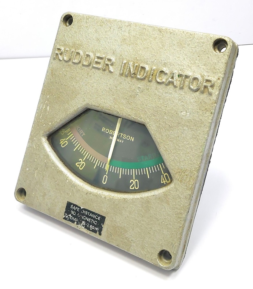 Robertson rudder angle indicator 40-0-40