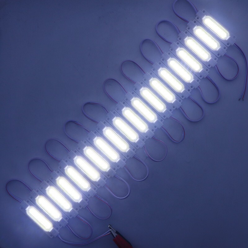 12V COB Module Super Bright With Lens Waterproof Advertisement Design LED Module