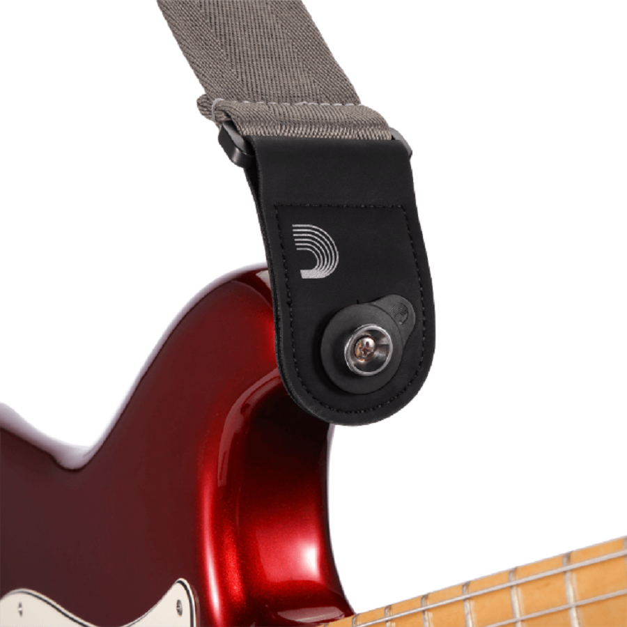 D'Addario Flex Lock Strap Block 4-pack Black (Strap Lock)